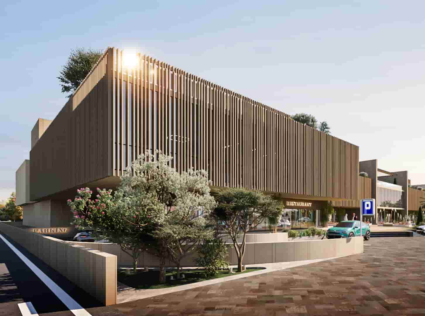 مبنى تجاري اداري