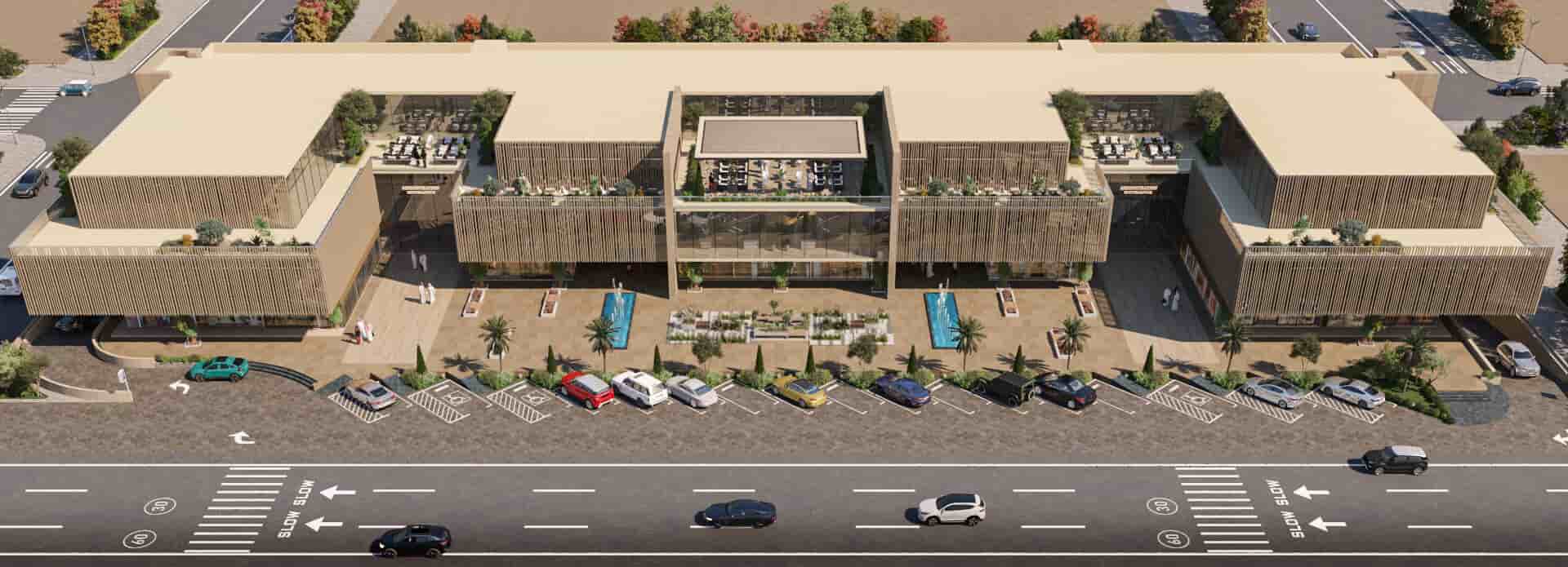 مبنى تجاري اداري